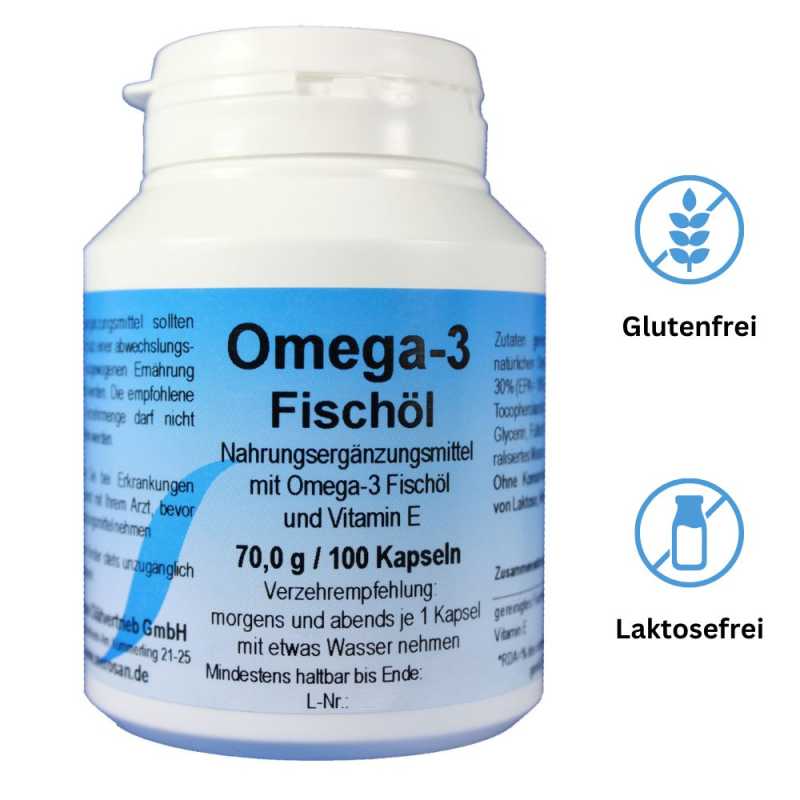 Omega-3 Fischöl – Herz, Haut & Gehirn natürlich stärken
